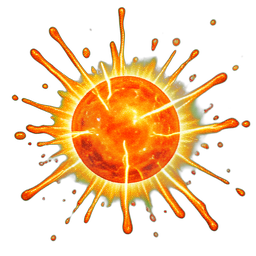 Orange (VFX) - 256x256 pixel art sprite