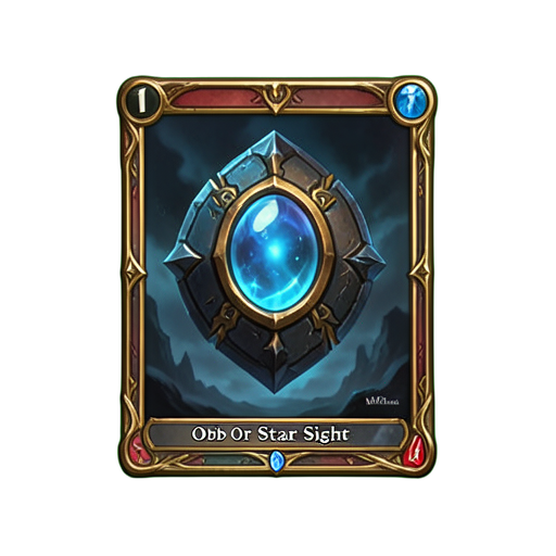 Orbe de Visão Estelar — sprite pixel art 512×512