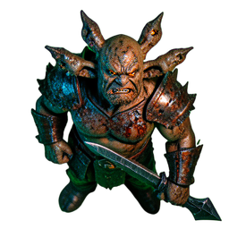 Orc Berserker (Cinematic) - 256x256 pixel art sprite