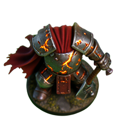 Orc Berserker (HD-2D) — 256×256 Pixel-Art-Sprite