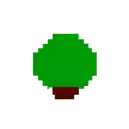 オークの狂戦士 (低解像度) — 256×256 ピクセルアートスプライト
