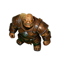 Orc Grunt (HD-2D) - 256x256 pixel art sprite