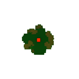 Orc Grunt (Low-Res) - 256x256 pixel art sprite