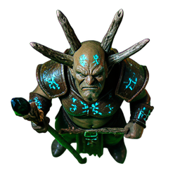 Orc Shaman (Cinematic) - 256x256 pixel art sprite