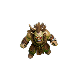 Orc Shaman (HD-2D) - 256x256 pixel art sprite
