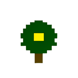 Orc Shaman (Low-Res) - 256x256 pixel art sprite