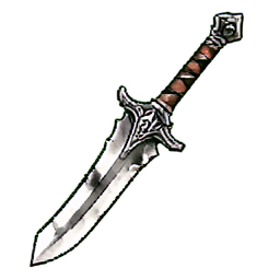Orcish Dagger — 256×256 pixel art sprite