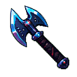 Ork-Axt — 256×256 Pixel-Art-Sprite