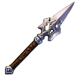 Orc-Speer — 256×256 Pixel-Art-Sprite