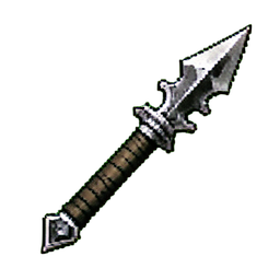 Estrella lanzada orca — sprite pixel art 256×256