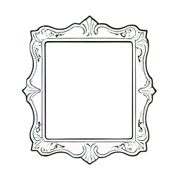 Ornate Photo Frame — 256×256 pixel art sprite