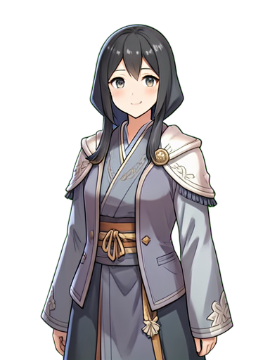 Coração Bondoso do Órfão — sprite pixel art 384×512