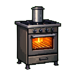 Oven - 256x256 pixel art sprite