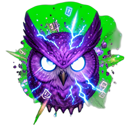 Owl Sage (VFX) - 256x256 pixel art sprite