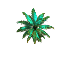 Palmeira (Atmósfera) — sprite pixel art 256×256