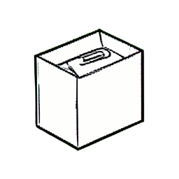 纸夹盒 — 256×256 像素游戏素材