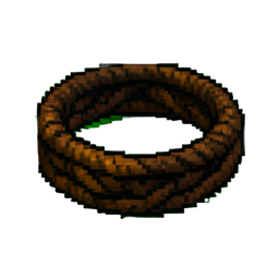 Paracord Bracelet Woven — 256×256 pixel art sprite