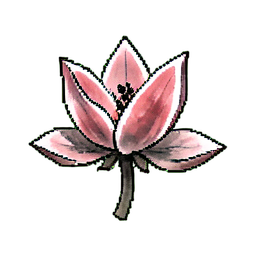 热情果花 — 256×256 像素游戏素材