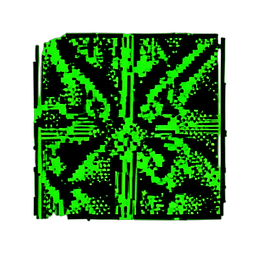 Musterpapier — 256×256 Pixel-Art-Sprite