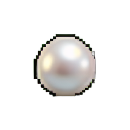 Perlen Brosche — 256×256 Pixel-Art-Sprite