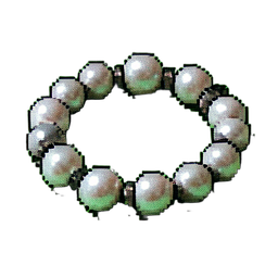 Bracelet chaîne de perles — sprite pixel art 256×256