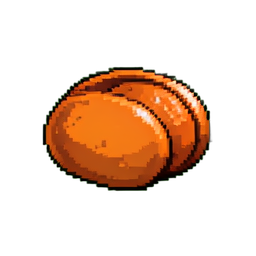 Fatia de Pato Peking — sprite pixel art 256×256