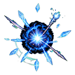 Penguin Wizard (VFX) - 256x256 pixel art sprite