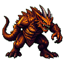 Peryton — sprite pixel art 256×256