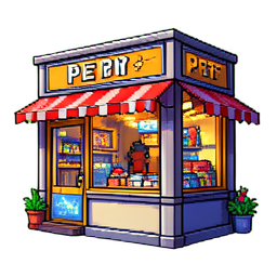 Animalerie — sprite pixel art 256×256