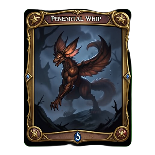 Phoenixtail Whip — 512×512 pixel art sprite