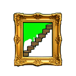 Marco de Foto (16-Bit) — sprite pixel art 256×256