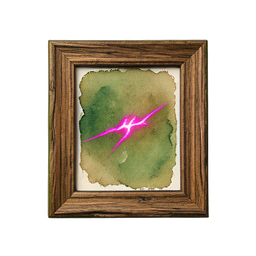 Cadre Photo (Atmosphérique) — sprite pixel art 256×256