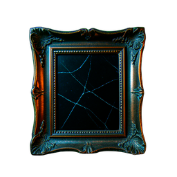 Photo Frame (Cinematic) — 256×256 pixel art sprite