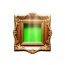 Marco de Foto (HD-2D) — sprite pixel art 256×256