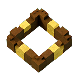 Photo Frame (Voxel) - 256x256 pixel art sprite