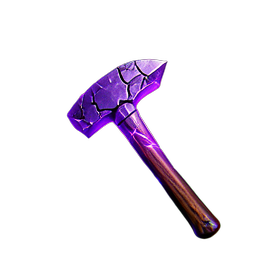 Pickaxe (VFX) — 256×256 pixel art sprite