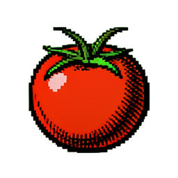 Pin Cushion Tomato — 256×256 pixel art sprite