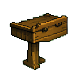 Fichtenmantelständer — 256×256 Pixel-Art-Sprite