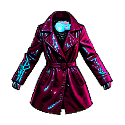 Fille Pirate (Cyberpunk) — sprite pixel art 256×256