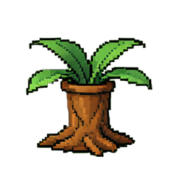 水培植物 — 256×256 像素游戏素材