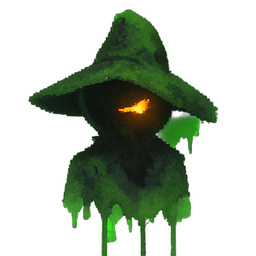 Plague Doctor (Atmospheric) - 256x256 pixel art sprite