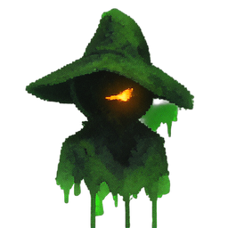 Plague Doctor (Atmospheric) — 256×256 pixel art sprite