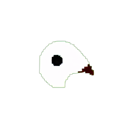 Doutor da Peste (Low-Res) — sprite pixel art 256×256
