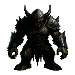 Lich de la peste — sprite pixel art 256×256
