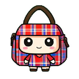 格子信使包 — 256×256 像素游戏素材