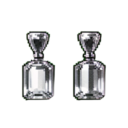 Pendientes de platina — sprite pixel art 256×256