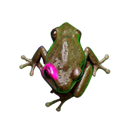 Poison Frog (Atmospheric) - 256x256 pixel art sprite