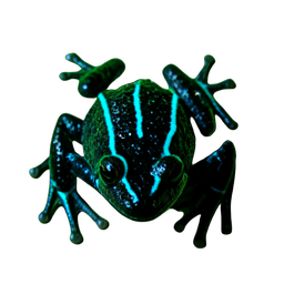 Poison Frog (Cinematic) - 256x256 pixel art sprite