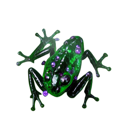有毒青蛙 (高清2D) — 256×256 像素游戏素材