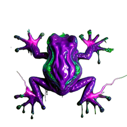 Poison Frog (VFX) - 256x256 pixel art sprite